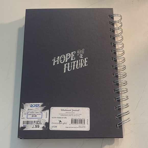 Wirebound journal 6x9 192 pages - Picture 2 of 2